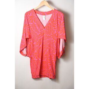 Trina Turk Playa De Flor Swim Tunic Cover Up in Multi Size S